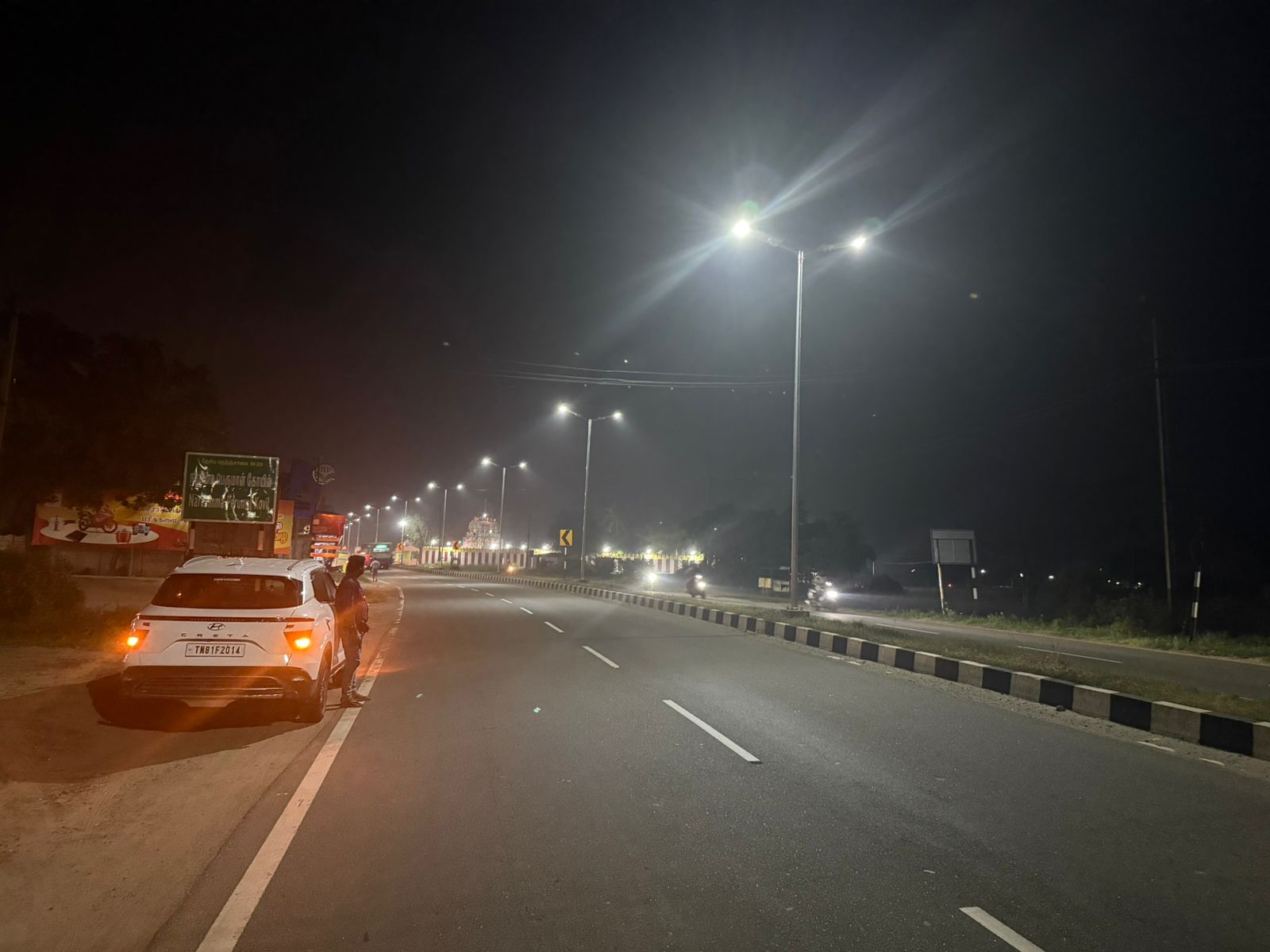 Solar High Mast Highways